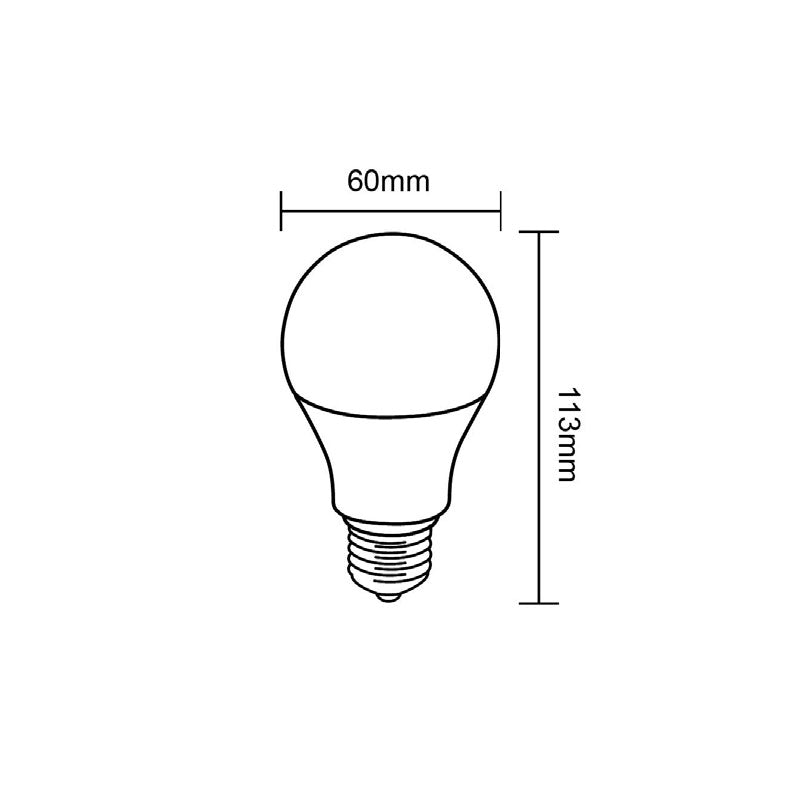 BUG GLOBES 7W LED GLS ANTI INSECT REPELLENT E27 YELLOW CLA LIGHTING BUG004