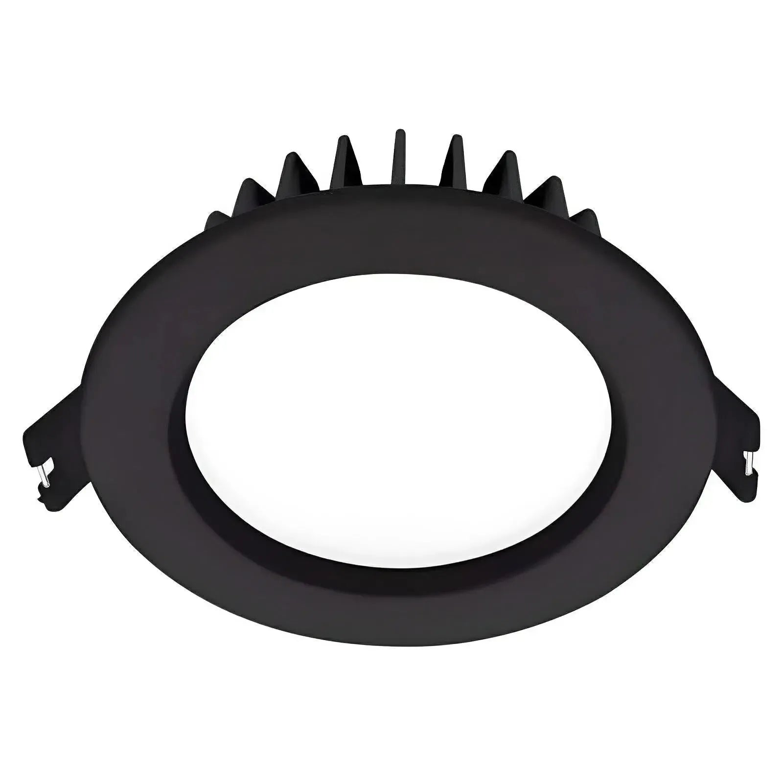 90mm 10W Tri-Colour LED Downlight – Black, White, Silver