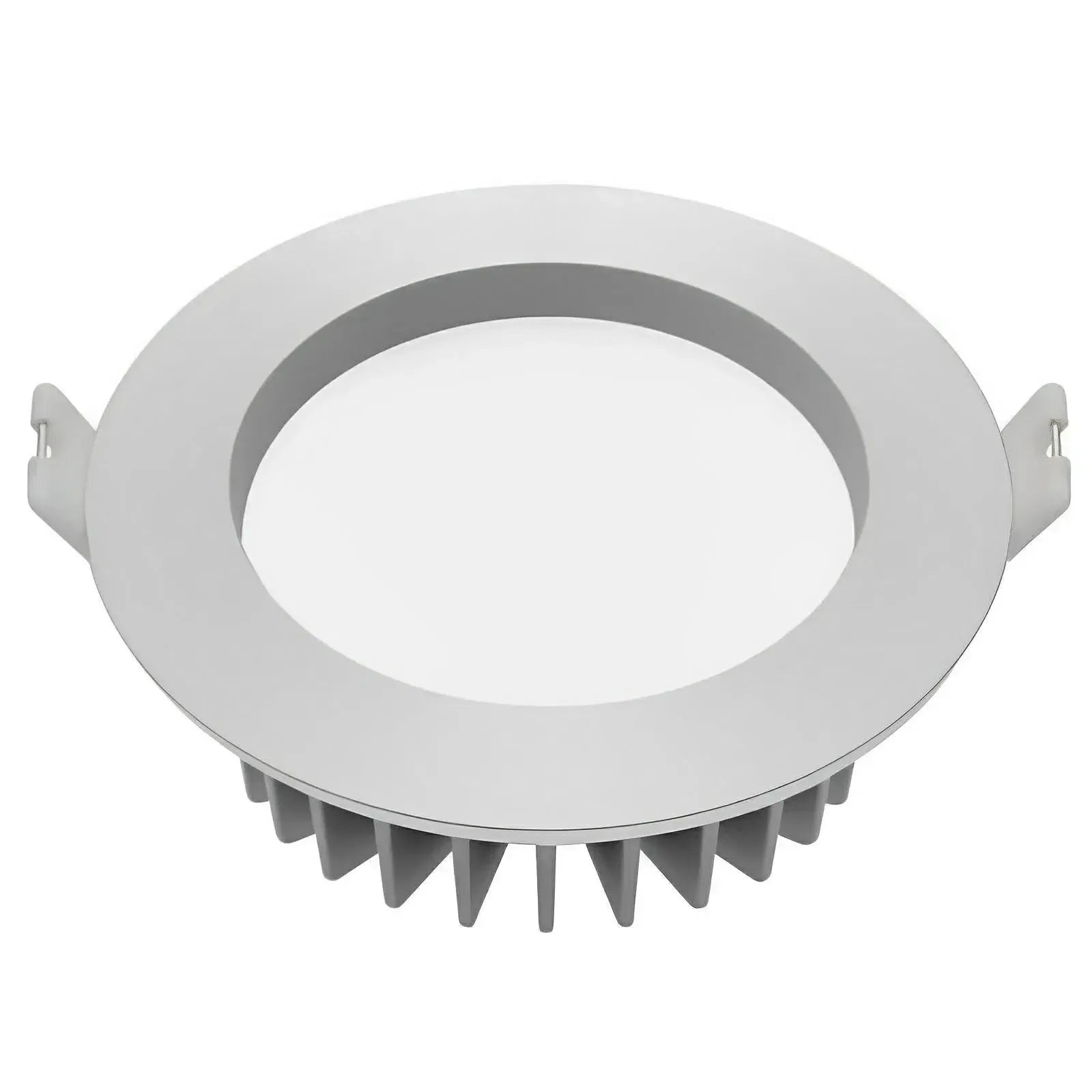 90mm 10W Tri-Colour LED Downlight – Black, White, Silver