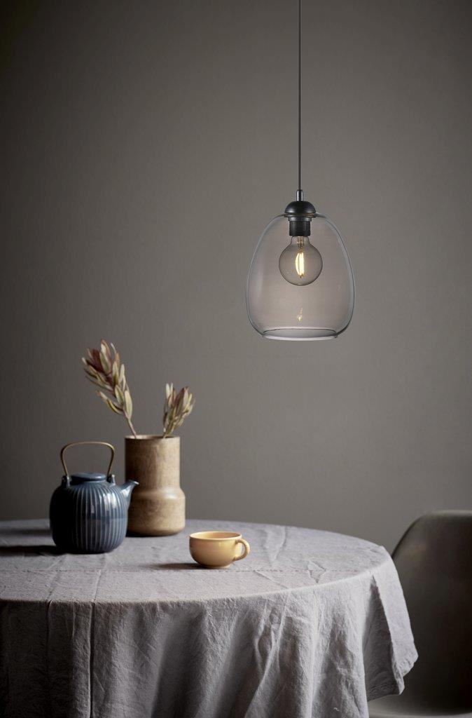 Dillon Pendant Glass Smoked - 46473047