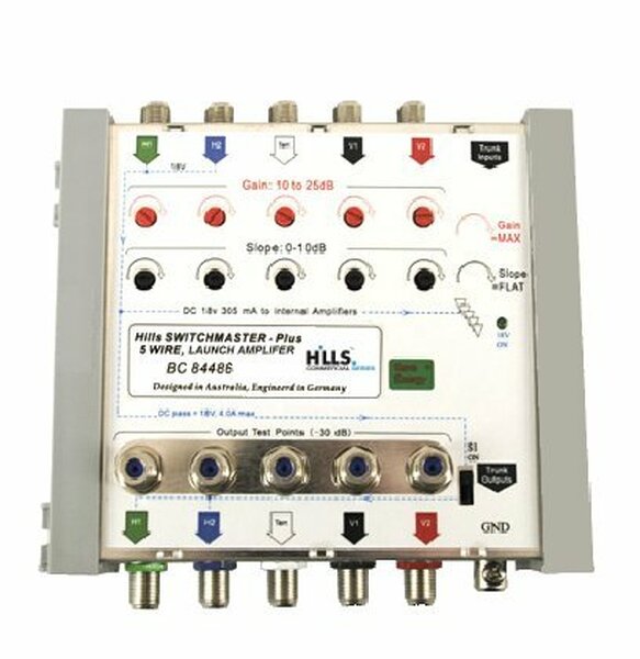 Hills BC84486 5 Input Launch Amplifier