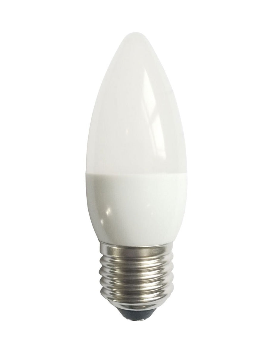 
CAN24-00 LED GLOBE 3W CANDLE FROSTED E27/ ES 3000K NON DIMMABLE