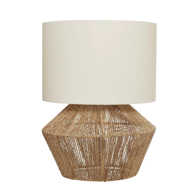 Cassie Table Lamp Natural - CASS1TLNAT