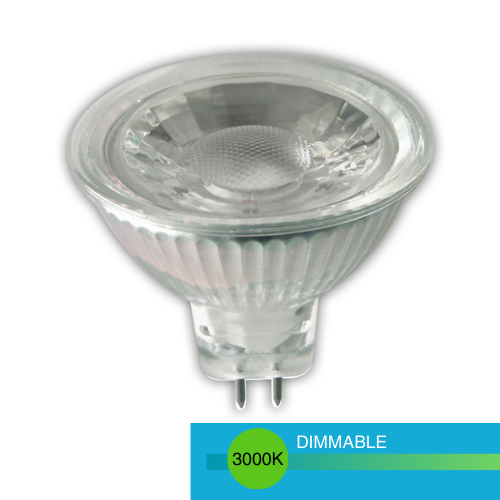 MR16 LED Globe 12V 7W 3000k Warm White Dimmable - LUS20030