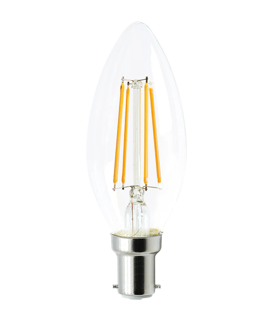 Candle LED Filament Dimmable Globes Clear Diffuser (4W)- CF42DIM