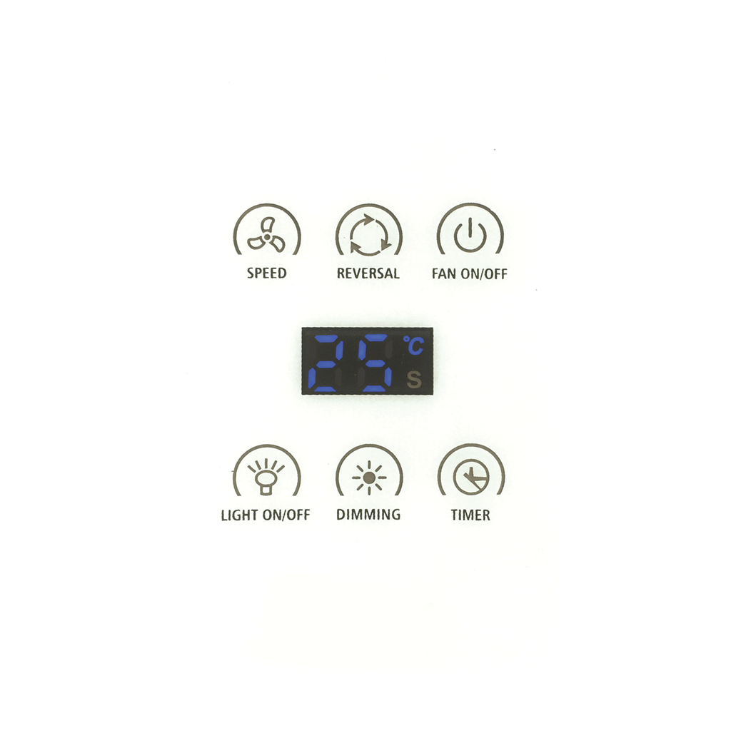 DC WALL CONTROLLER TO SUIT DC CEILING FANS 60110