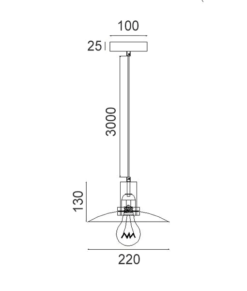 CHAPEAU Glass Coolie Large Pendant Lights-CHAPEAU3