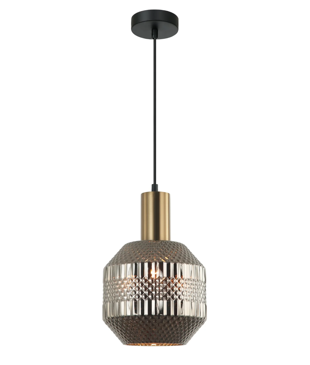 MARACA Glass Jar w/ Quadrilateral Segment Pendant Lights MARACA5