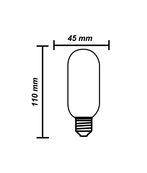 CARBON GLOBE ES T45 25W CLACFD25ES