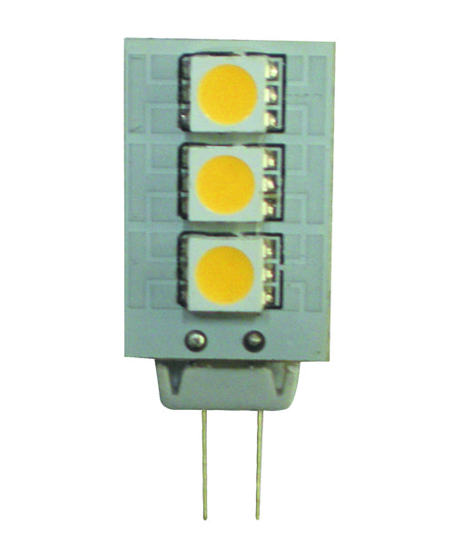 CLA LIGHTING LED 12V DC GLOBE G4 1.5W YEL CLAL1.58Y