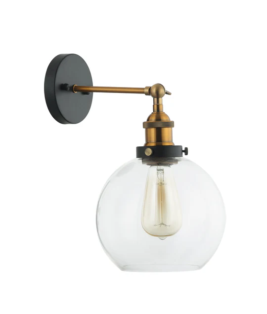 PESIN Swing Arm Glass Wall Lights PESINI1W