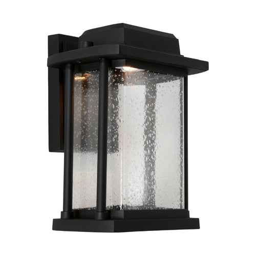 Cougar Lighting Cornwall Wall Light Black - CORN1EBLK