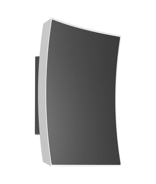CRISTAL: LED Tri-CCT Exterior Curved Square Wall Lights IP65 CRISTAL1