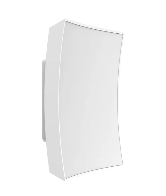 CRISTAL: LED Tri-CCT Exterior Curved Square Wall Lights IP65 CRISTAL2