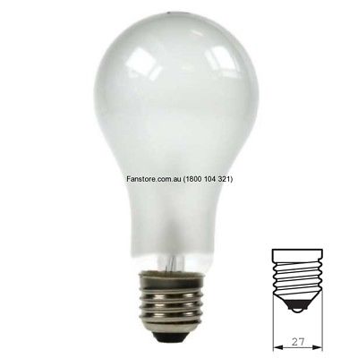 CROMPTON GLS High Wattage Light Bulb Screw E27 240V 200W Pearl 10985