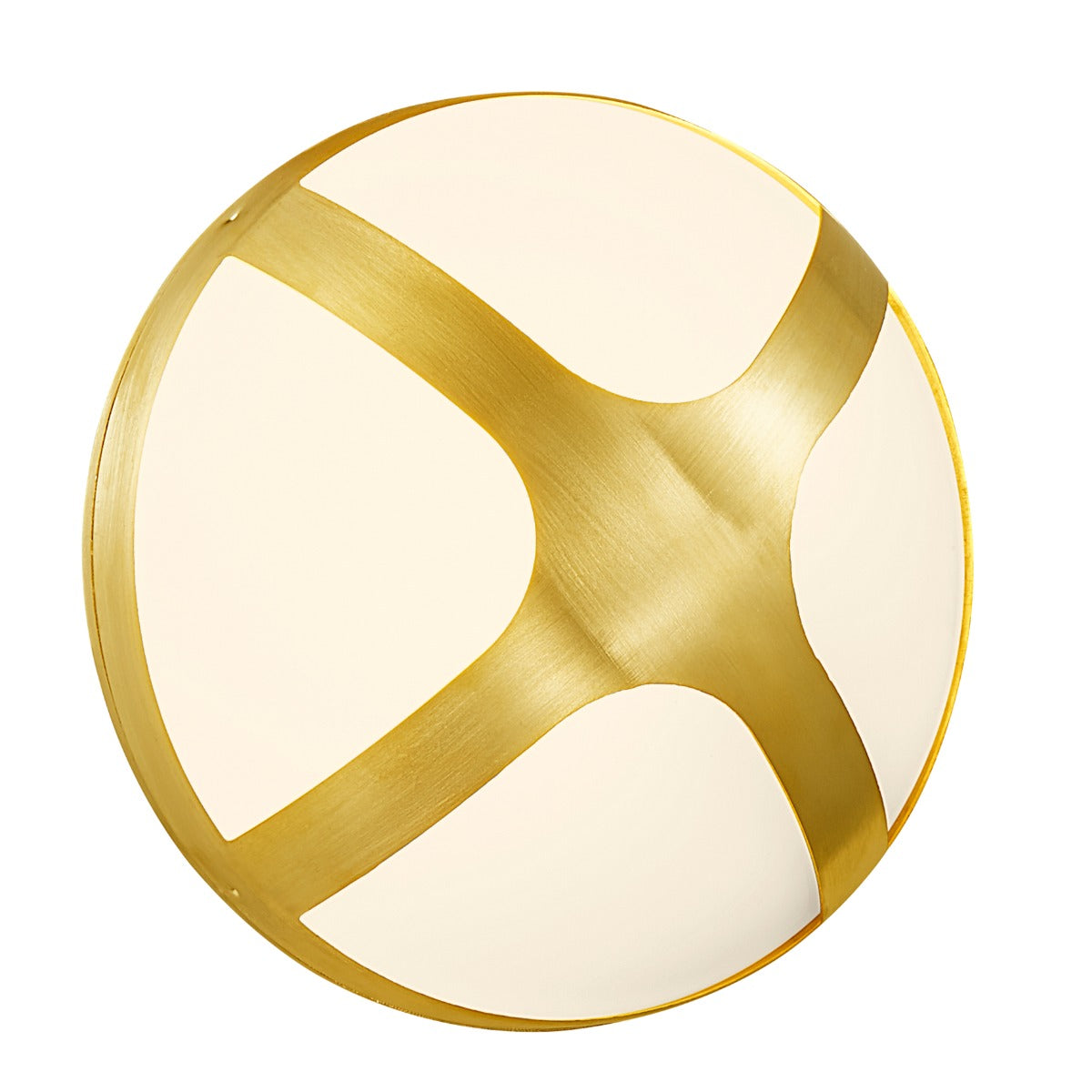 Cross 1 Light Bunker Light Small Brass - 2118121035