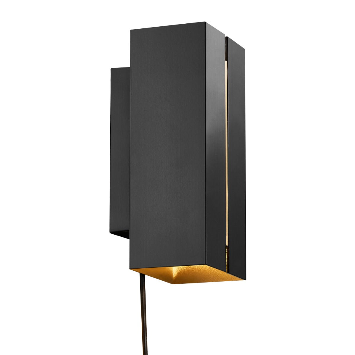 Curtiz Wall Up/Down Black Aluminium/Metal 3-Step Dim - 2110551003