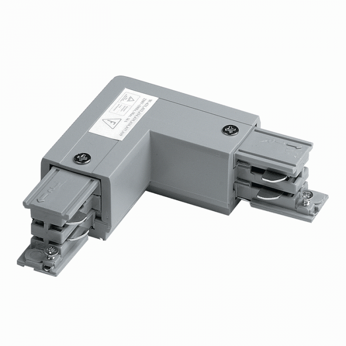 TS Series Corner (Right Neutral) Track Joiner Silver/Grey TS-CORNERR-SI Superlux