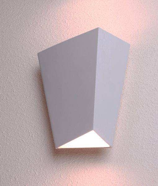 WALL INTERNAL Angled Up/Down S/M CITY LED SAND WH DELHI Cla lIghting