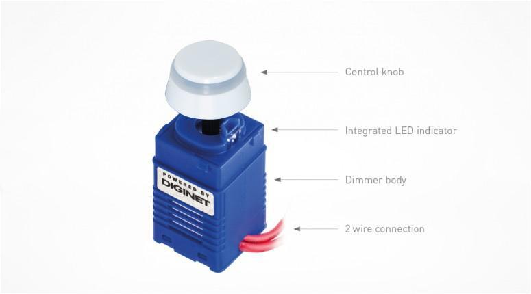 Diginet MEDM LED Smart Phase Adaptive Dimmer Mechanism 400W