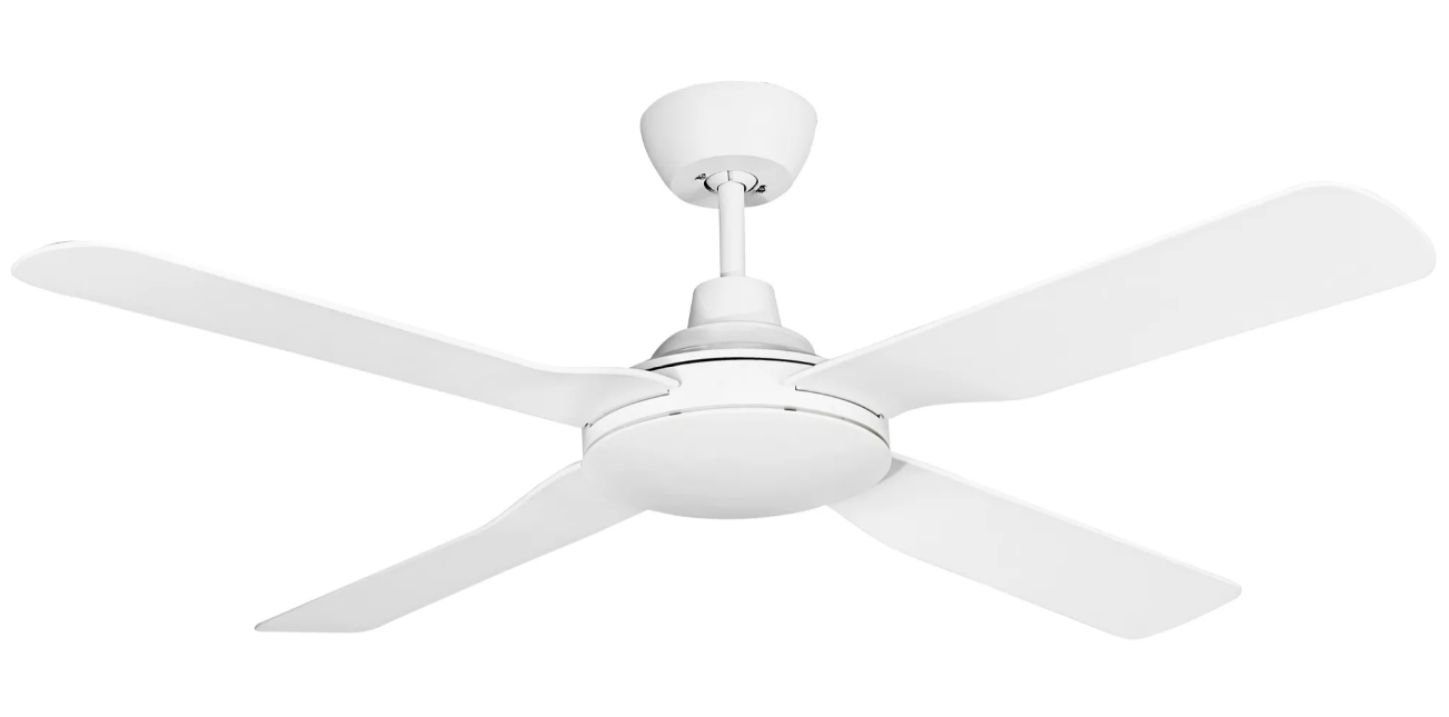 Discovery II  56" 4 Blade ABS Ceiling Fan In White MDF144W