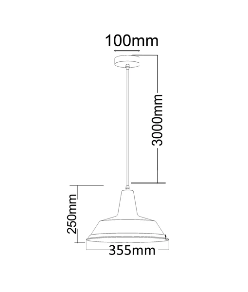 PENDANT ES 60W YELLOW RND DIVO9 Cla lighting