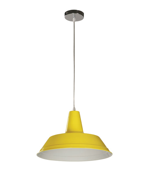 PENDANT ES 60W YELLOW RND DIVO9 Cla lighting