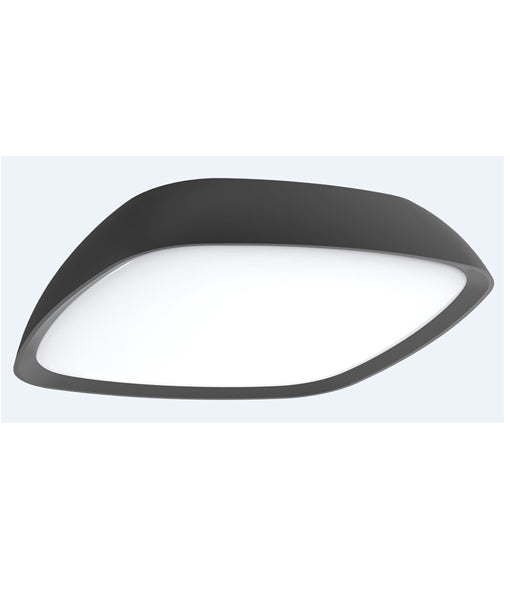 WALL / CEILING LED S/M Dark Grey RND DOCCIA1 CLA Lighting