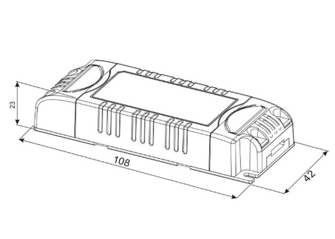 Class 2 LED Driver 13-21VDC 700ma DR-CC-20