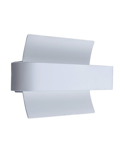 WALL INTERNAL S/M CITY LED MATT WH CURVED DUBAIG2 CLA Lighting