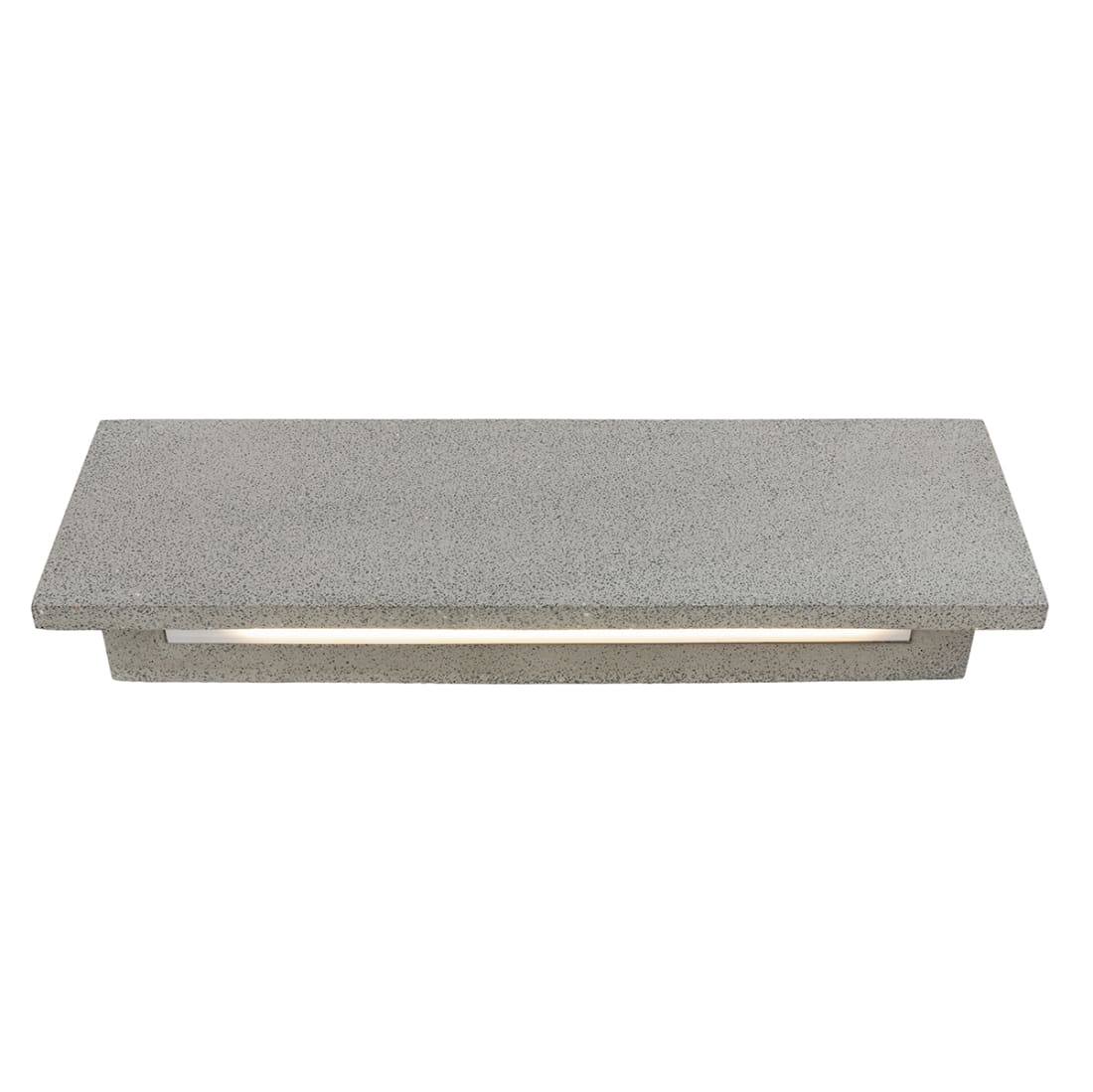 FERRANA TERRAZZO 8W LED 4000K WALL BUNKER - GREY - 21528/08