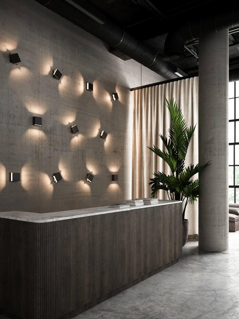 Turn Wall Aluminium Black - 2019061003