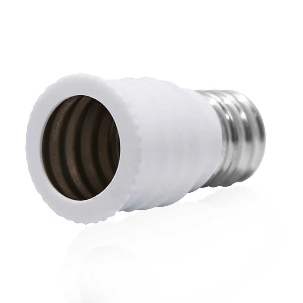 E12 to E14 Adapter - (E12) Small Edison Screw to (E14) Socket Enlarger Adapter Converter