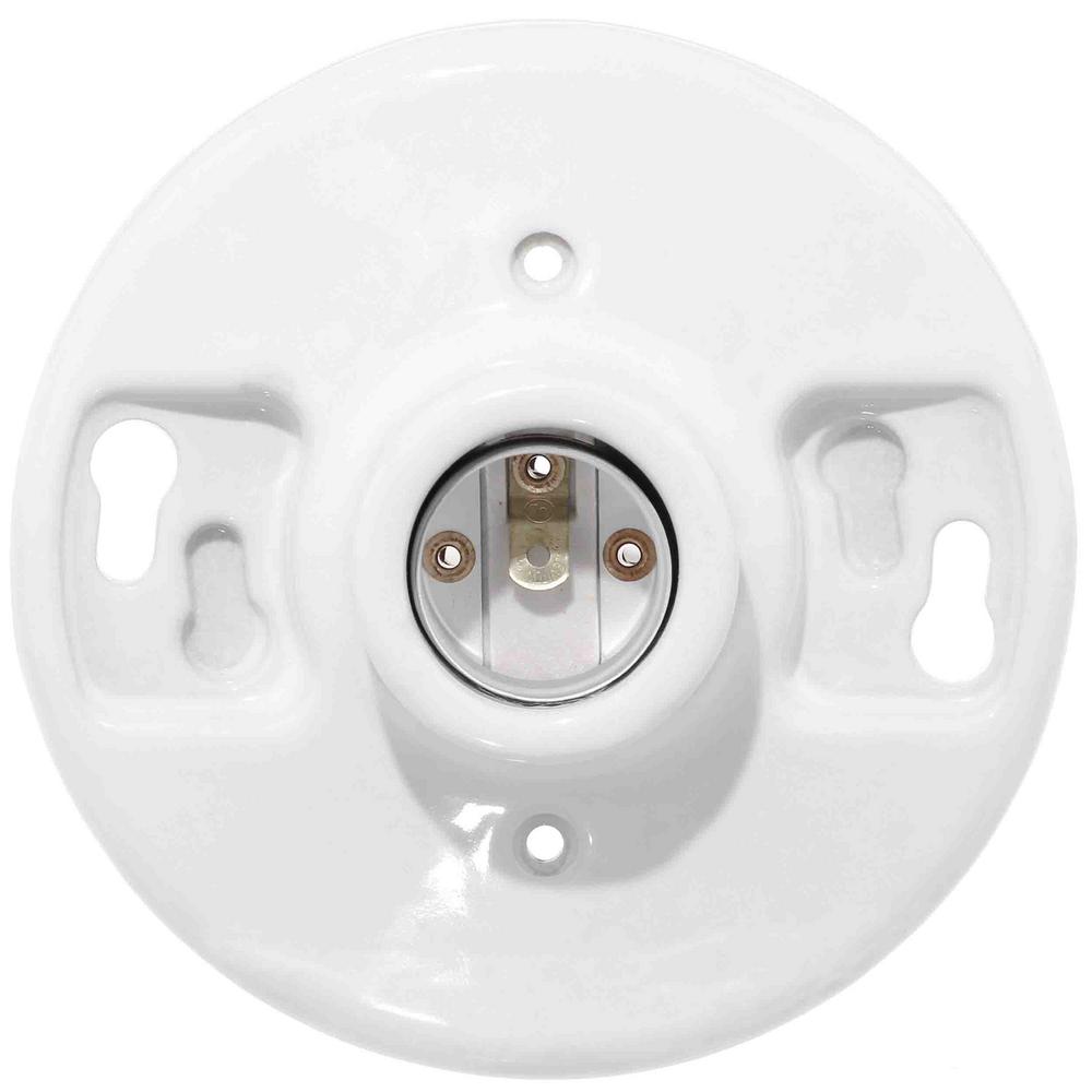 Porcelain E27 Lamp Socket - BC2051 - 90-445