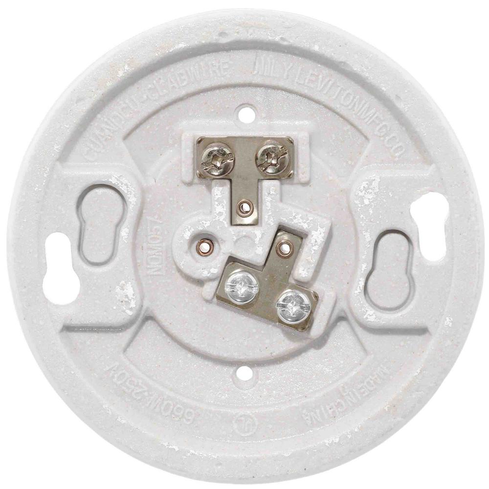 Porcelain E27 Lamp Socket - BC2051 - 90-445