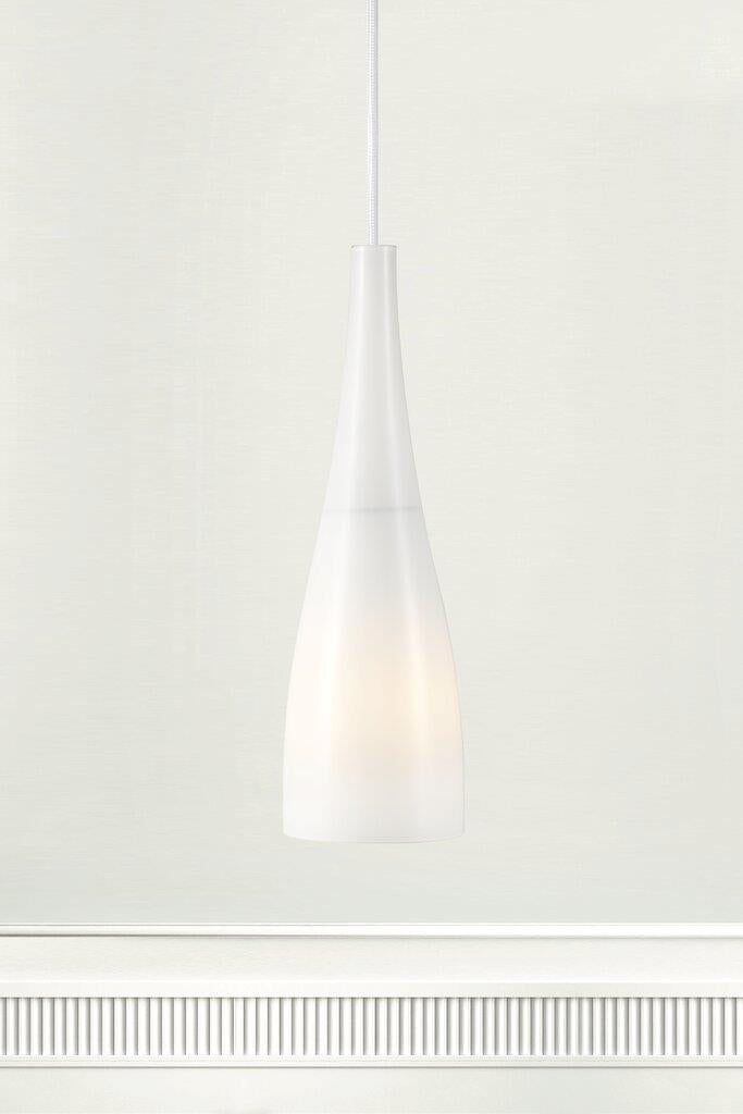 Embla Pendant Glass White - 45703001