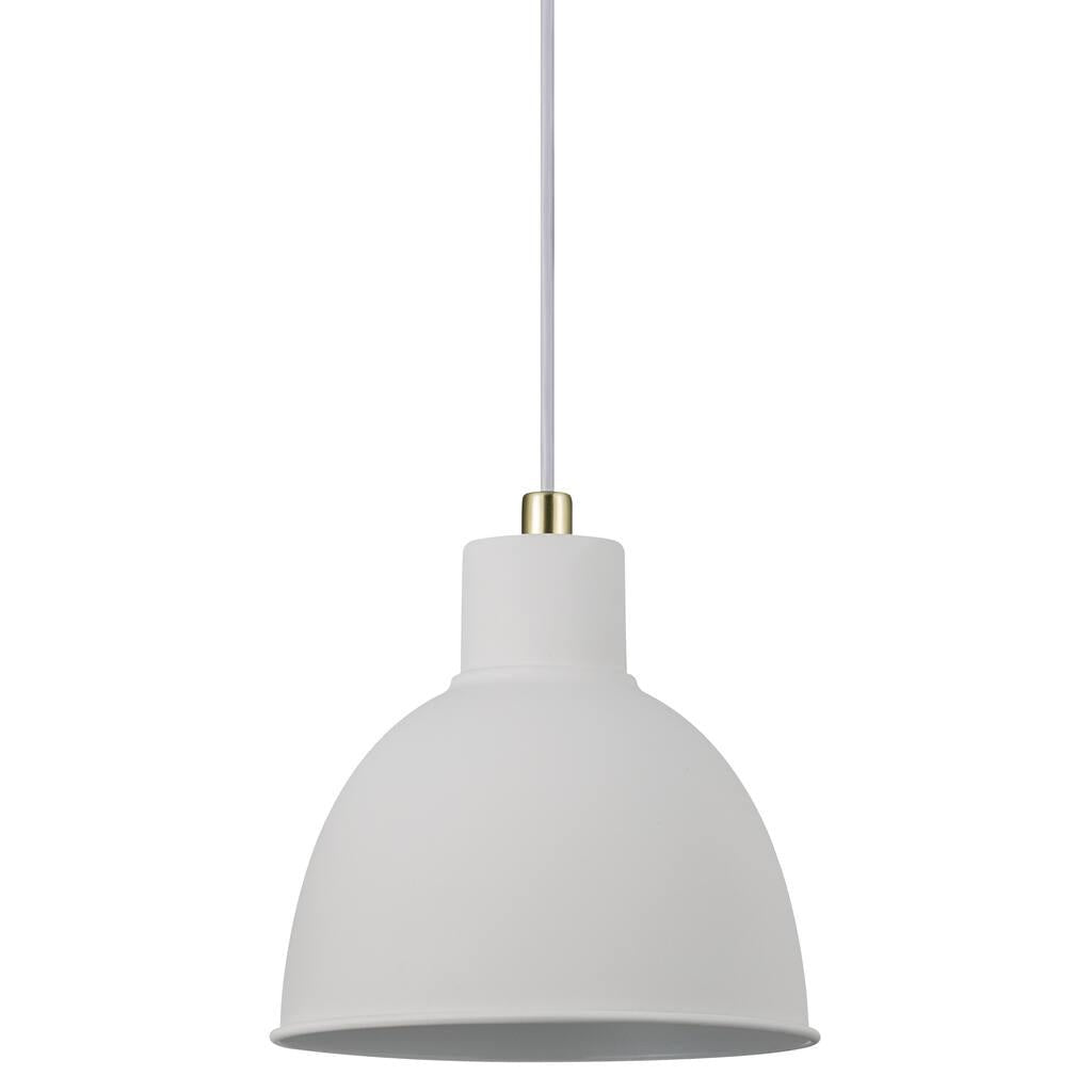 Pop Rough Pendant Metal, Plastic White - 48733001