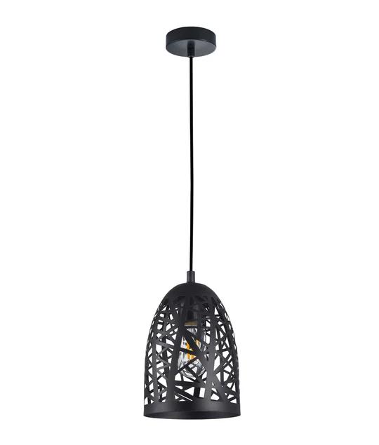 ESCAMA Interior Iron Cage Ellipse Pendant Lights ESCAMA1