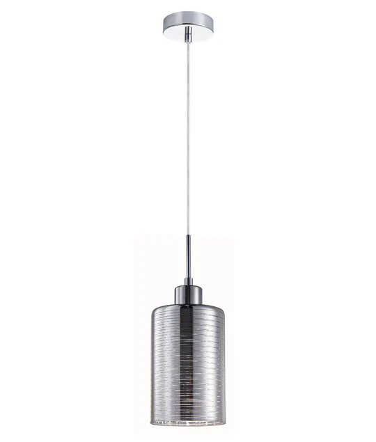 ESPEJO1 Oblong Glass with Line Effect Pendant Lights ESPEJO1