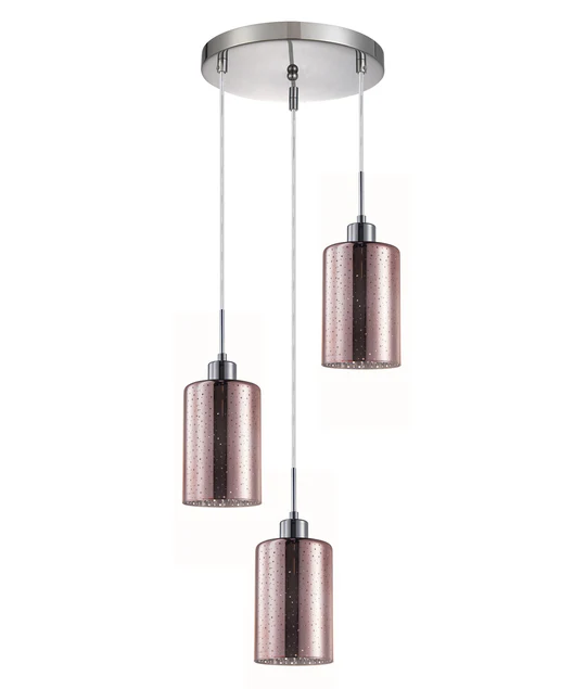 ESPEJO1 Oblong Glass with Line Effect Pendant Lights ESPEJO4X3R