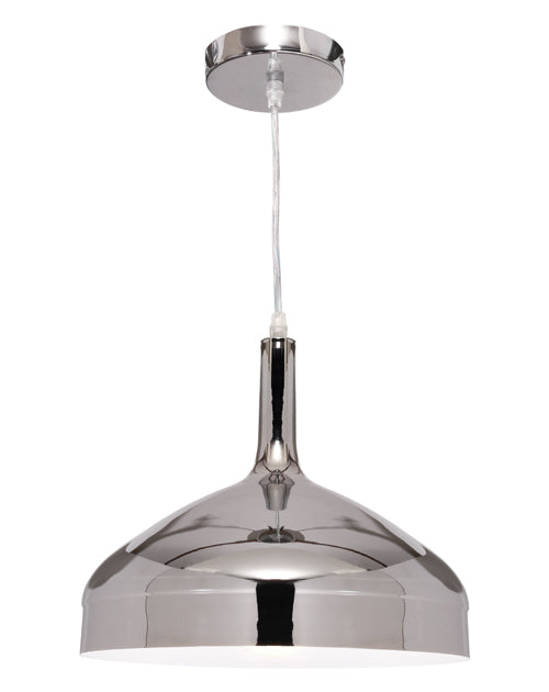 Everest 1 Light Pendant Chrome - EVER1PCHR Cougar Lighting