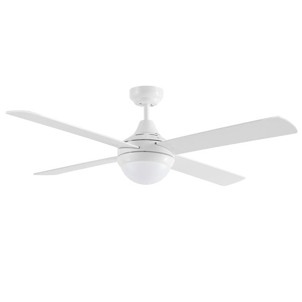 Four Seasons Link 48" Ceiling Fan with Light 2 x E27 White - FSL1244W