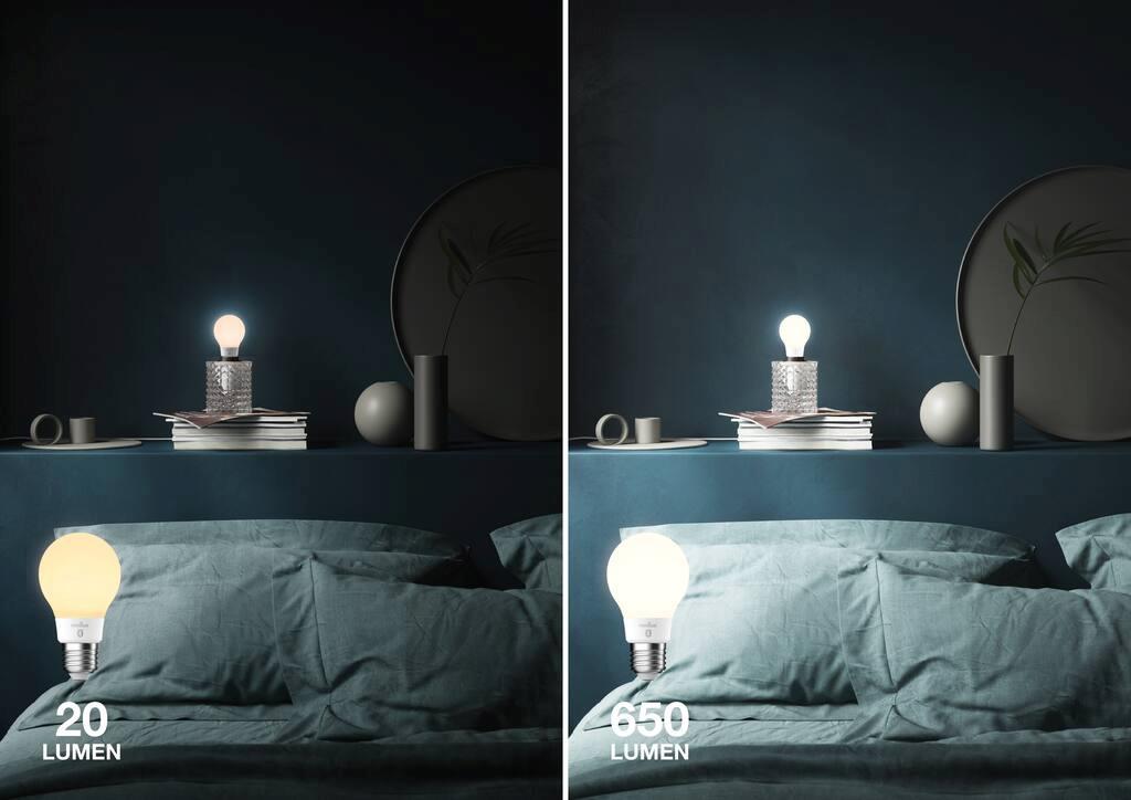 Smart Bulb, E27, A60, 650lm, Wh - 1506970