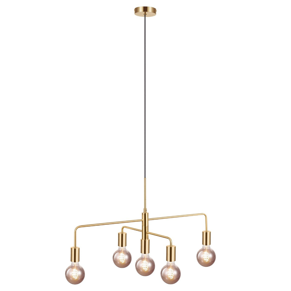 Gloom 5-Spot Pendant Brass-2113053035