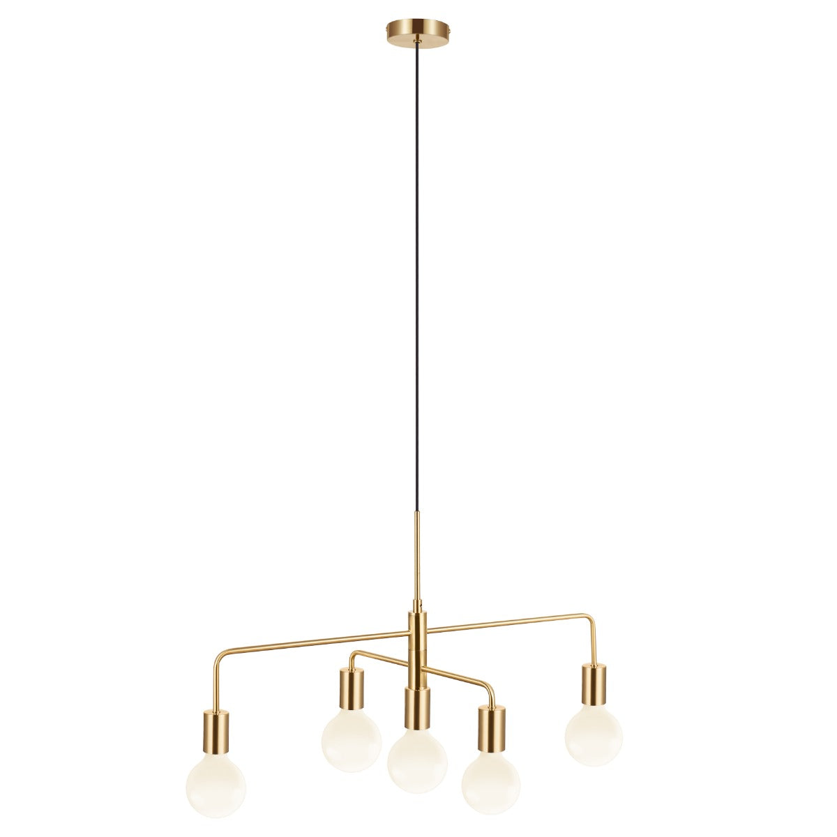 Gloom 5-Spot Pendant Brass-2113053035