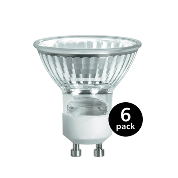 50w Halogen GU10 6 Pack Dimmable - 30017
