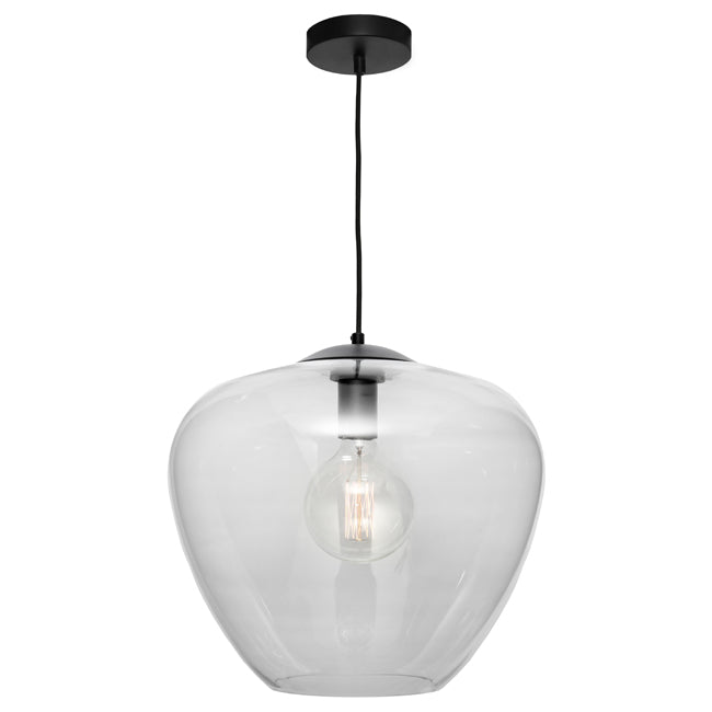 Cougar Lighting Helena 1lt Clear Large Pendant - HELE1PLCL