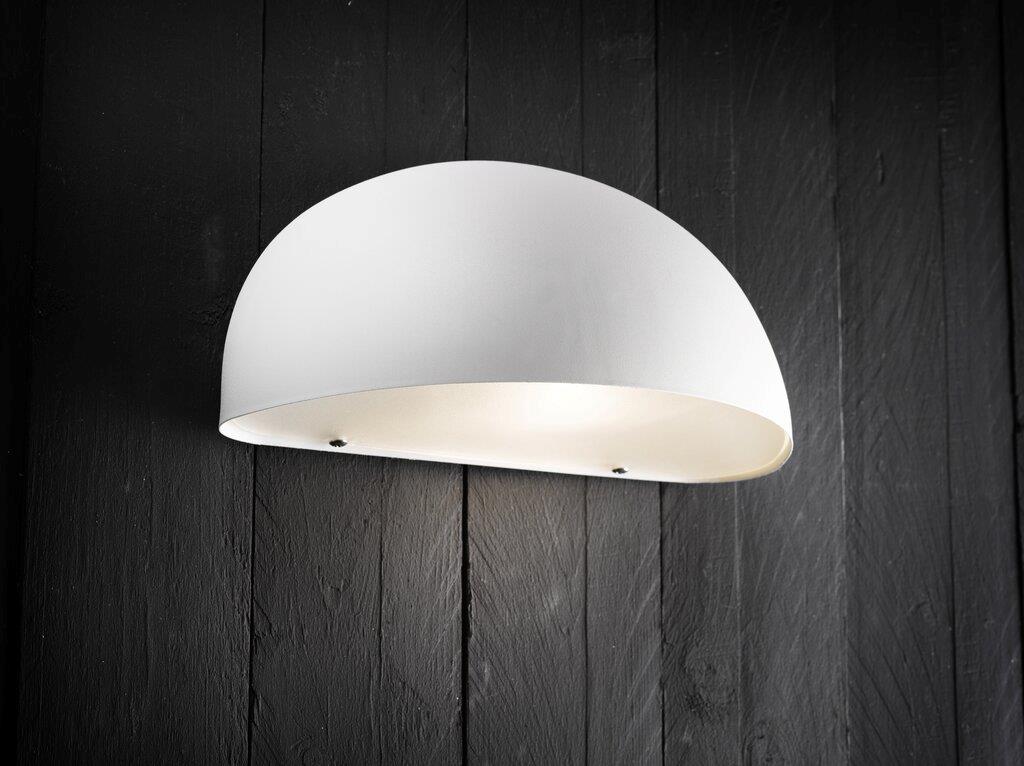 Scorpius Maxi Wall Galvanized steel, Plastic White,  - 21751001