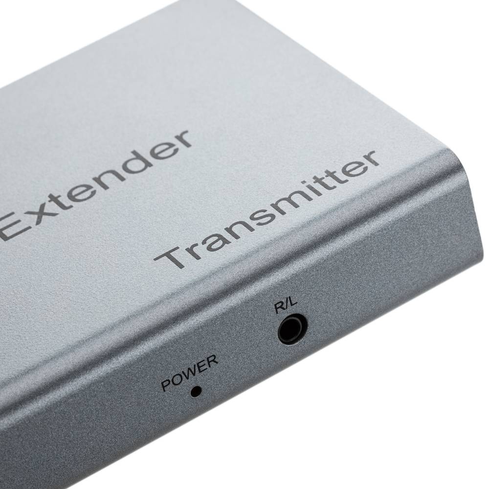 KVM Extender USB IR 4K HDMI over Ethernet up to 120m emitter and receiver
