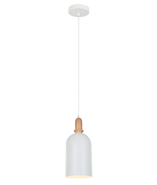 PENDANT ES 72W MATT WH Oblong  WTY HORTEN1 CLA Lighting